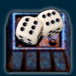 Image of an assembler with two dice on top of it