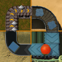 Collage of belts from various Factorio-like games