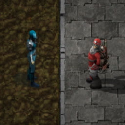 The old and new Factorio character models facing off
